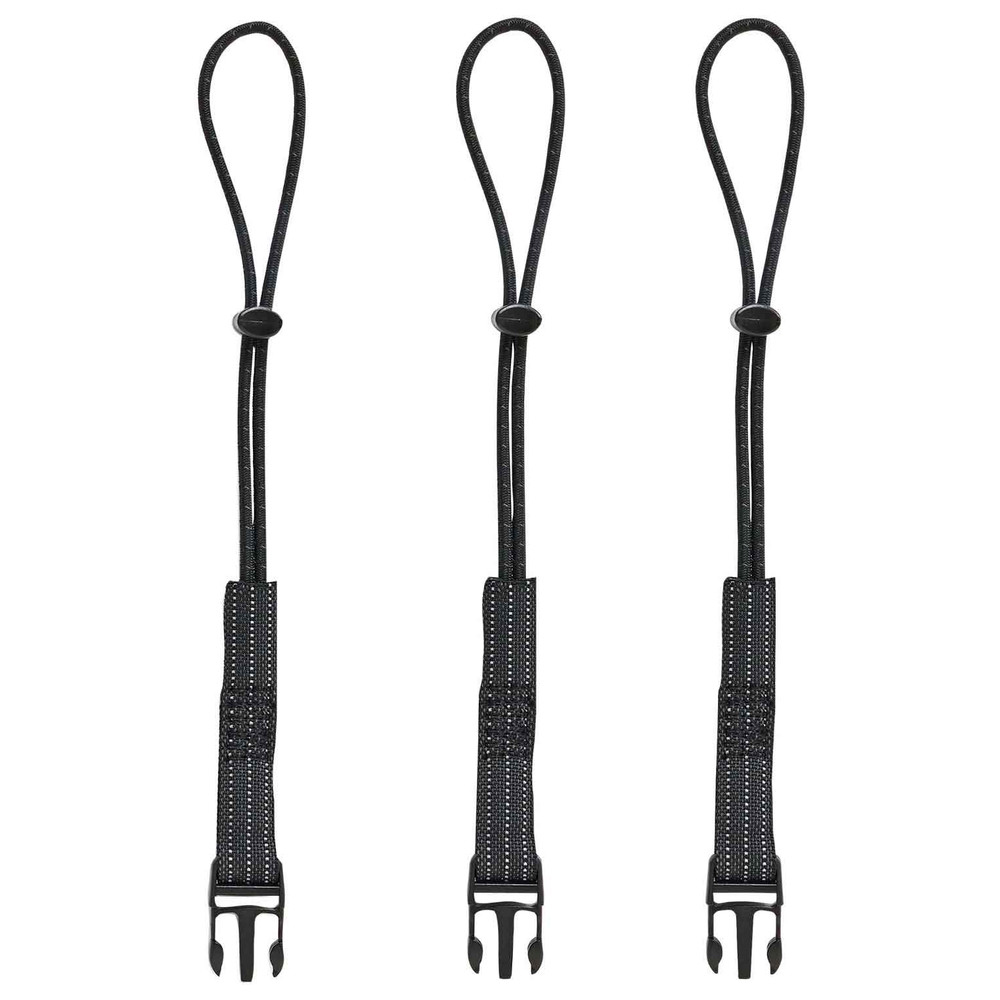 Abnehmbare Schlaufen 3er-Pack Squids 3103, Standard, schwarz