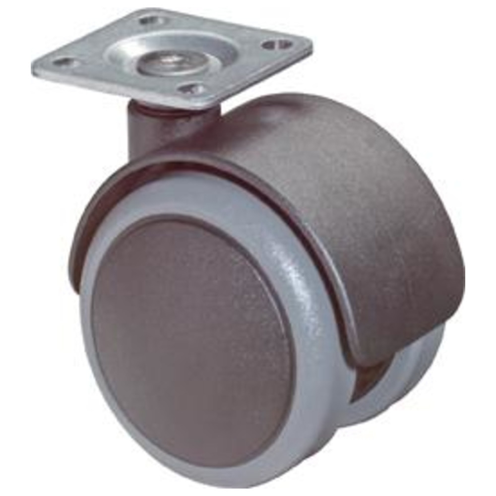 Lenkrolle, mit Anschraubplatte F76.040.PL
