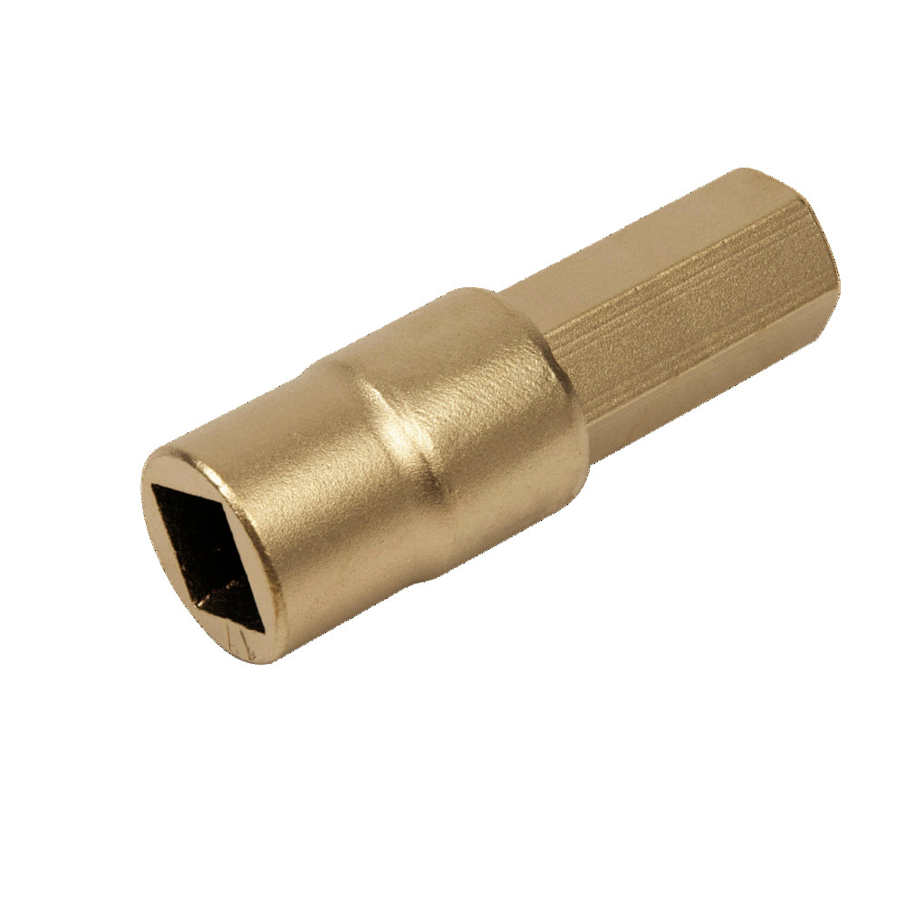 Schraubendrehereinsatz funkenfrei, 1/2", lang, 5 mm, Länge 90 mm