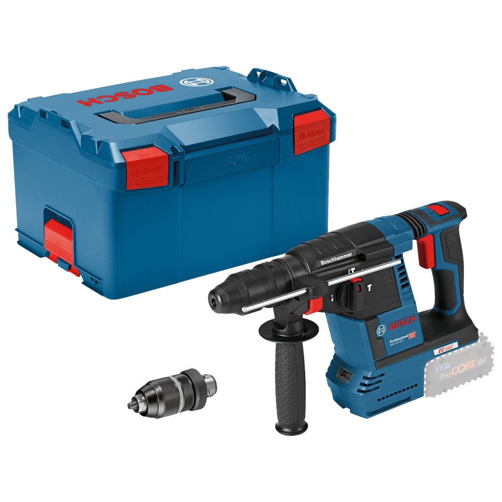 Akku-Bohrhammer GBH 18V-26 F, SDS plus, solo, L-BOXX