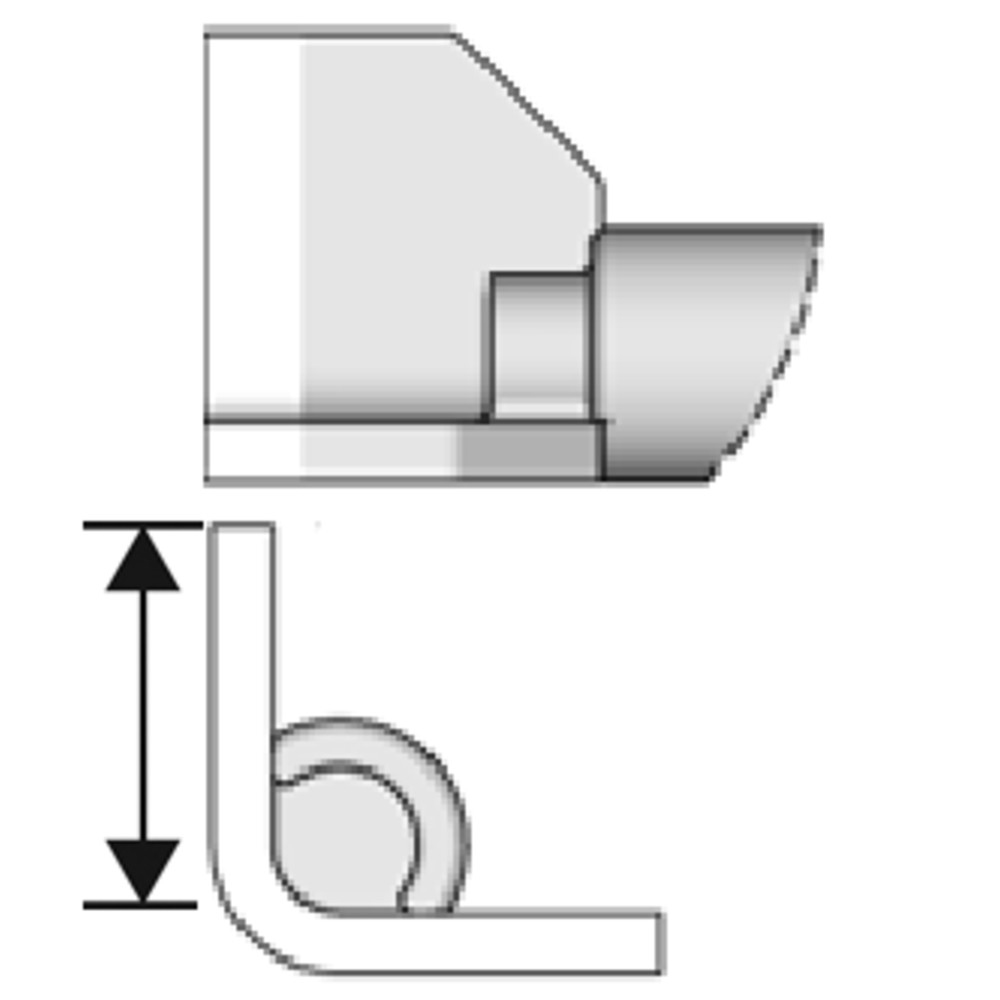 JBC Lötspitze Serie C420, C420279/8,0 mm, für QFP/PLCC, Bild 2