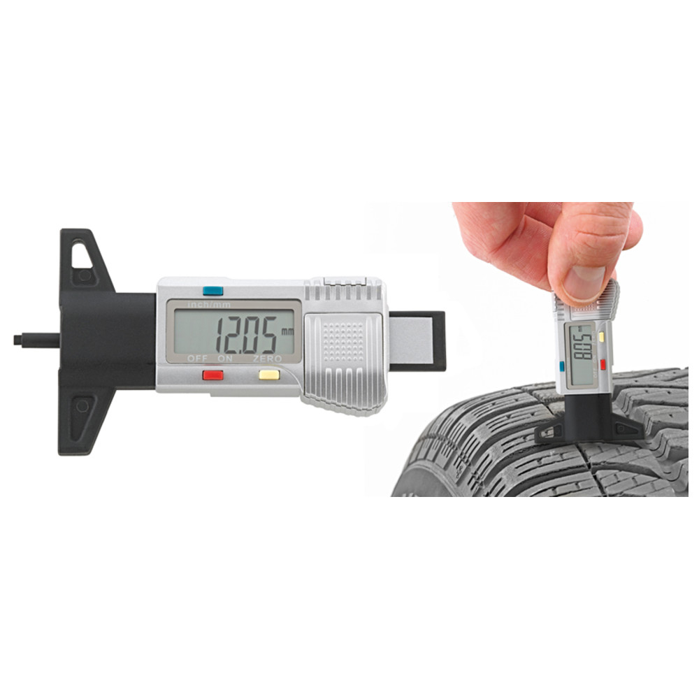 12900/4 Elektronischer Reifenprofil-Messschieber