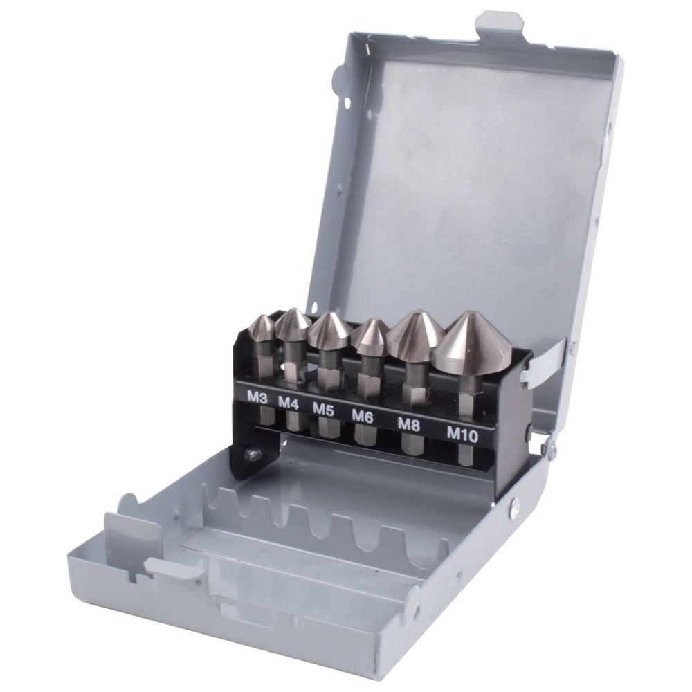 Kegelsenker-Bit Satz DIN 3126 HSS1/4Zoll 6,3-20,5 mm
