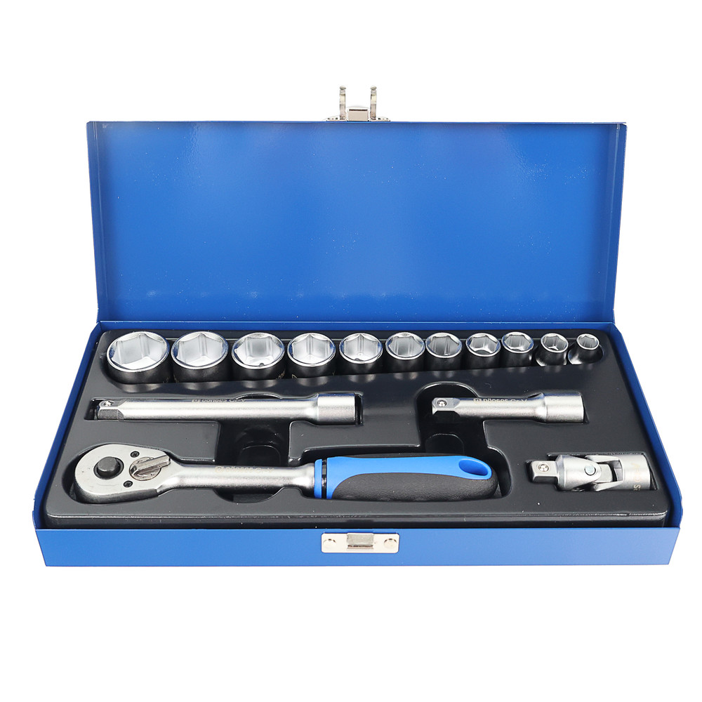 Steckschlüsselsatz 3/8", 15-teilig, 8-24 mm