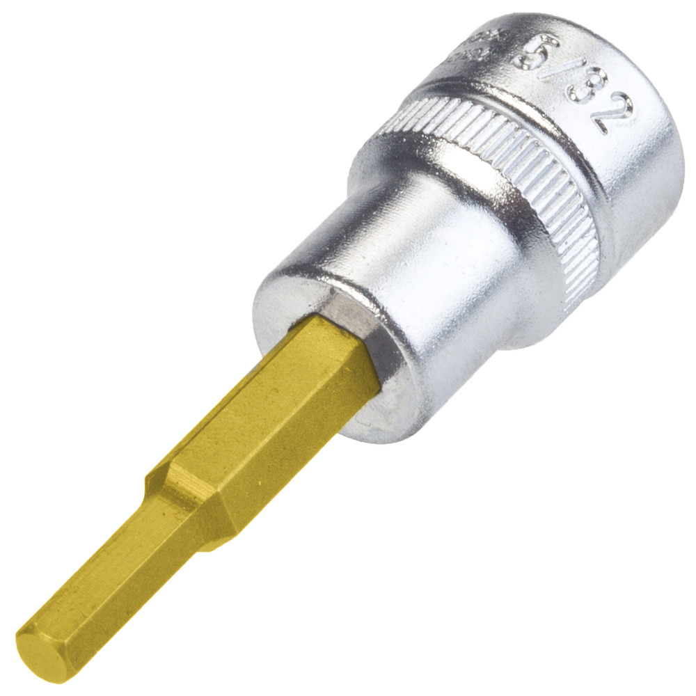 Schraubendreher-Steckschlüsseleinsatz 8801A-5/32 - Vierkant hohl 10 mm (3/8 Zol