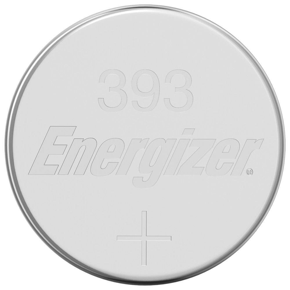Knopfzelle Silberoxid, SR393 1.55V, 75 mAh, D 7.9 mm