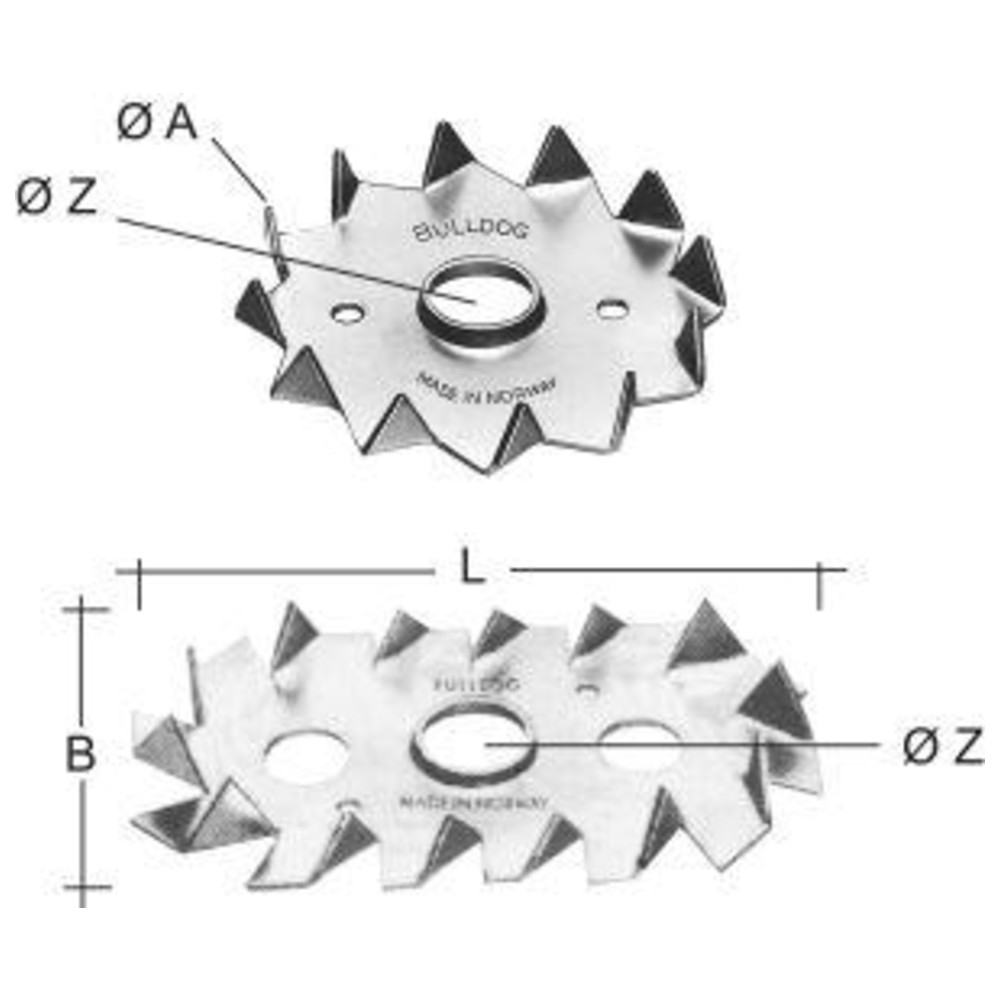 Holzverbinder einseitig C2-117M16G-B SST