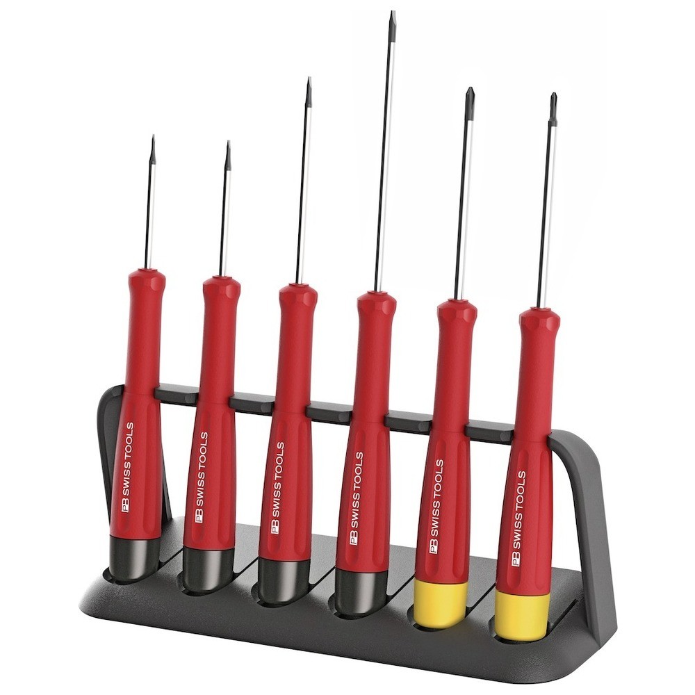 Elektronik- Schraubendreher-Satz 6-teilig Schlitz/PH PB Swiss Tools