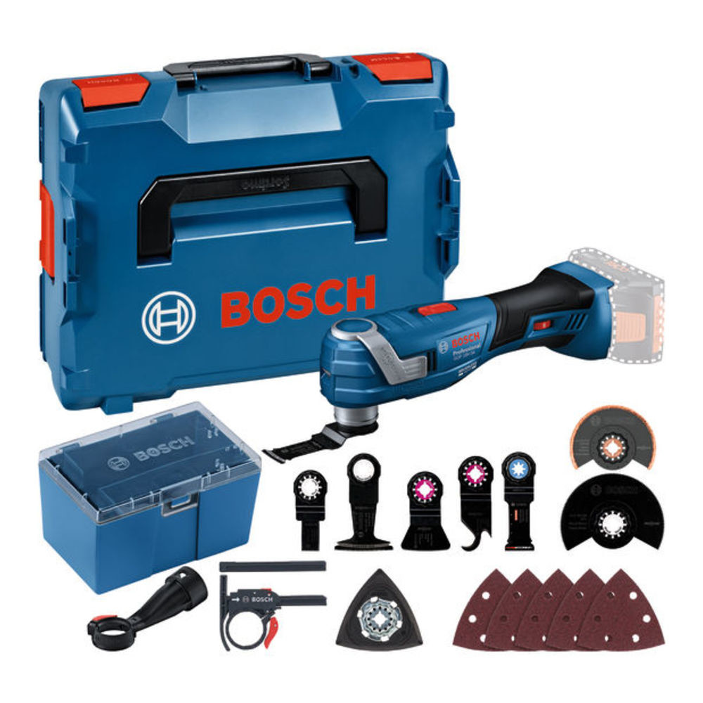 Akku-Multi-Cutter GOP 18V-34 + Zubehör in L-BOXX