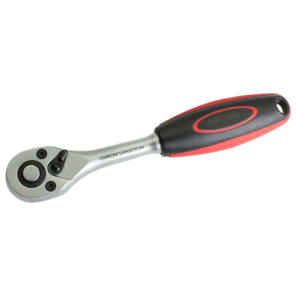 Hebelumschaltknarre, gerade Form, Antrieb 1/4 ", 140 mm
