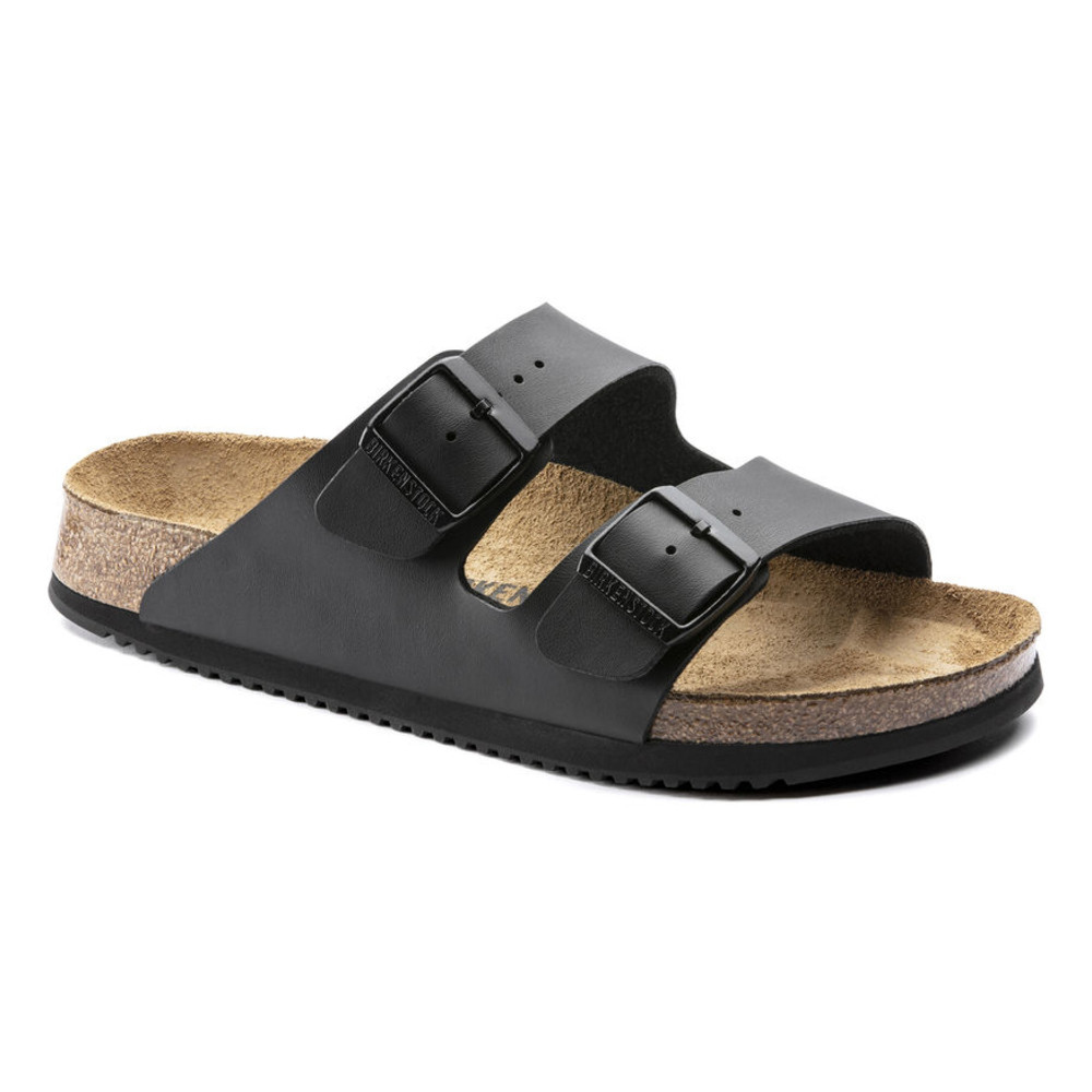 Sandale Arizona, Superlauf, Birko-Flor, schwarz, normal, Größe 35