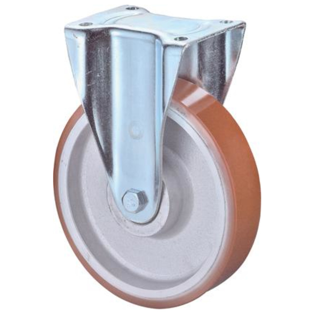 Schwerlast-Bockrollen LG.K 125 mm