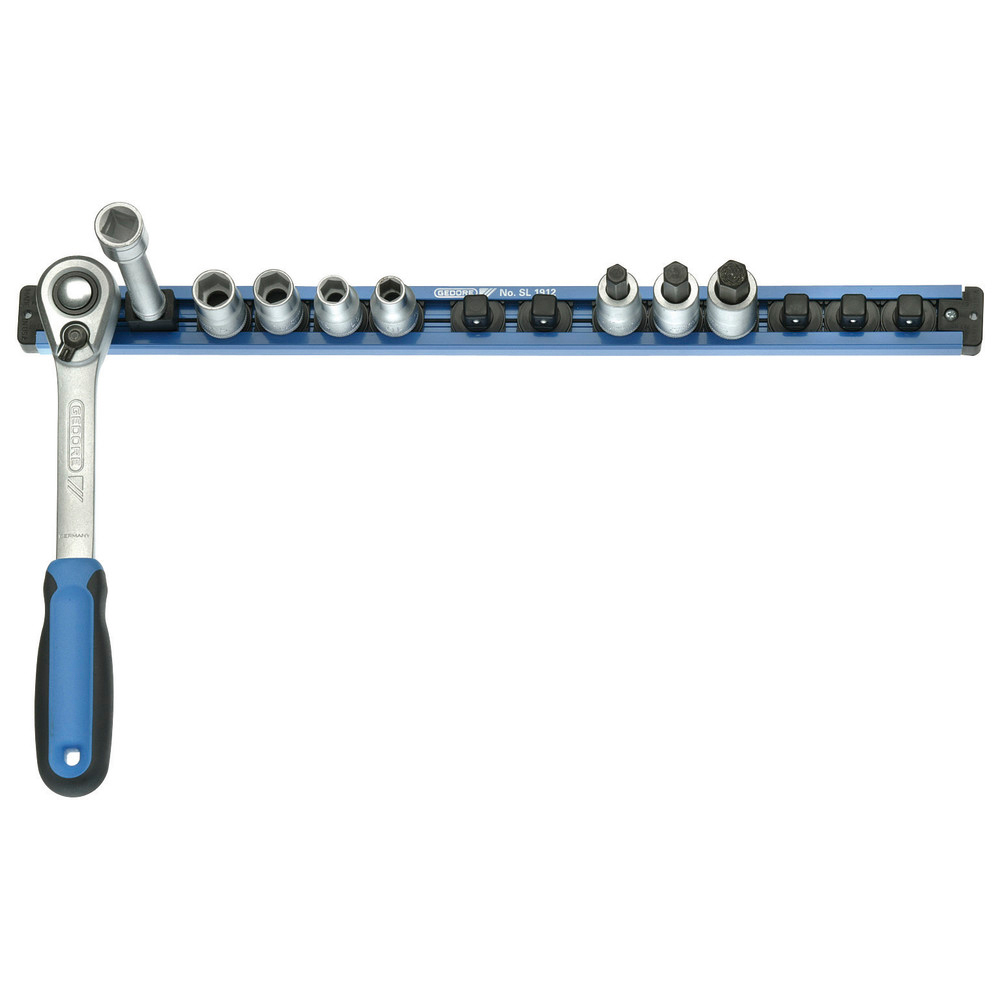 Steckleiste 580 mm für 16 Stück 1/2" Einsätze
