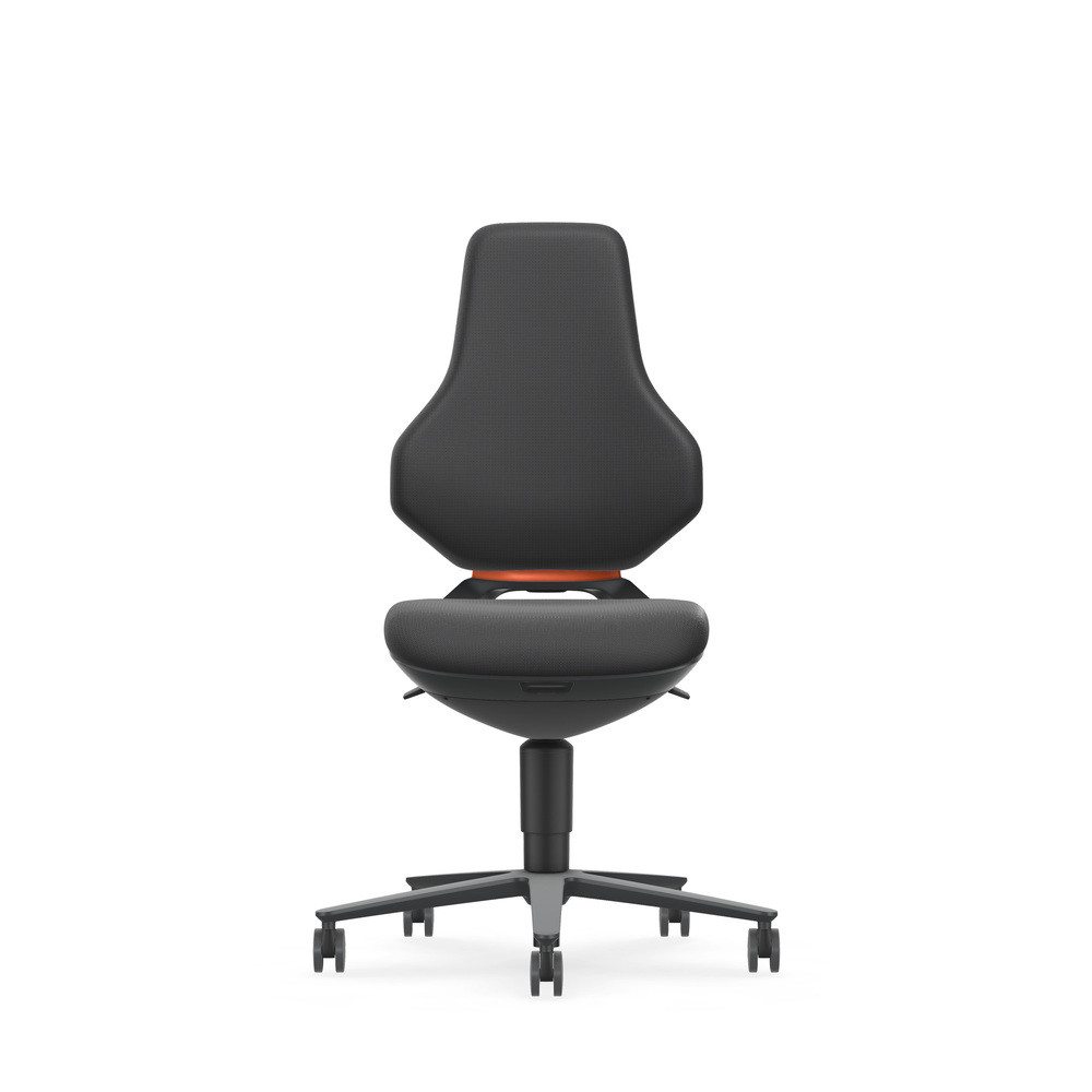 Bimos Drehstuhl Texon, mit Rollen, ESD, Supertec schwarz