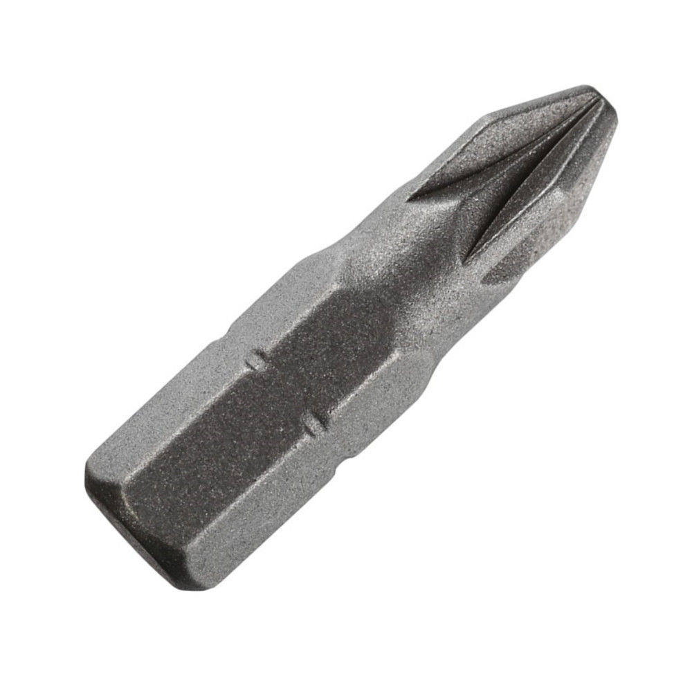 Phillips Bit 1/4" (6,35 mm) 25 mm lang, Klinge PH 2