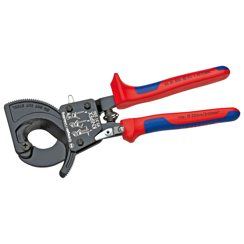 Kabelschneider Ratschenprinzip, 250 mm