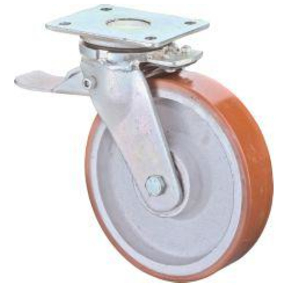 Schwerl Lenkr Poly Gussf.100 mm