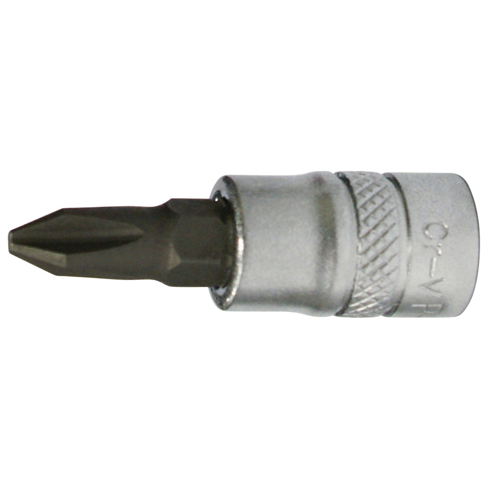Schraubendrehereinsatz 1/4", für Kreuzschlitzschrauben, PH 0