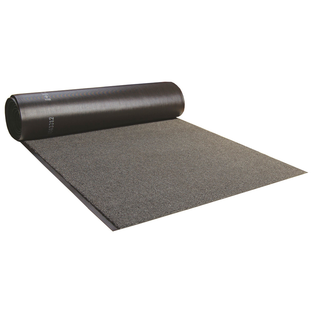 Schmutzfangmatte Olefin, Meterware, Breite 90 mm, grau