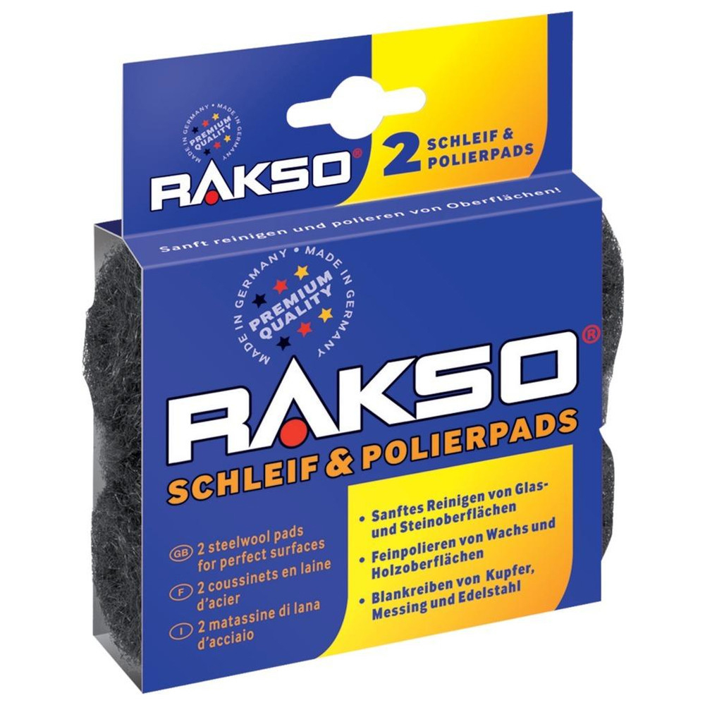 Stahlw-Schleifkissen fein 2er-Pack SB