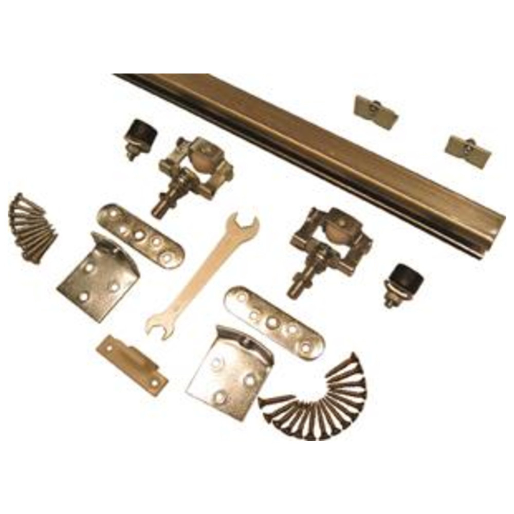 Zimmerschiebetürbeschlag Set 40kg 155cm