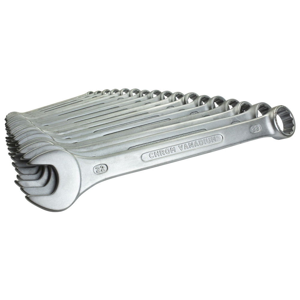 Ringmaulschlüssel-Satz, DIN 3113, 17-teilig, 6-22 mm