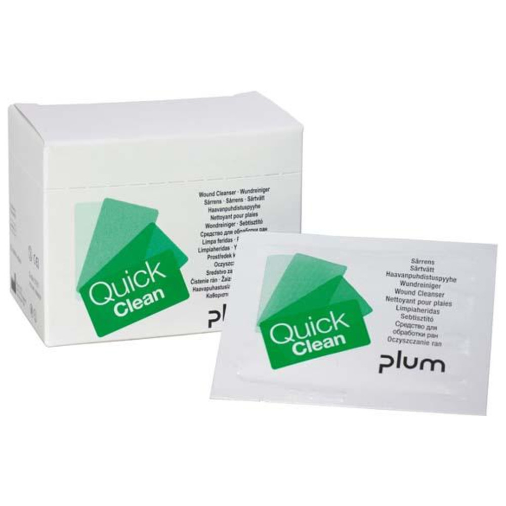 Wundreiniger QuickClean Box mit 20 Stück