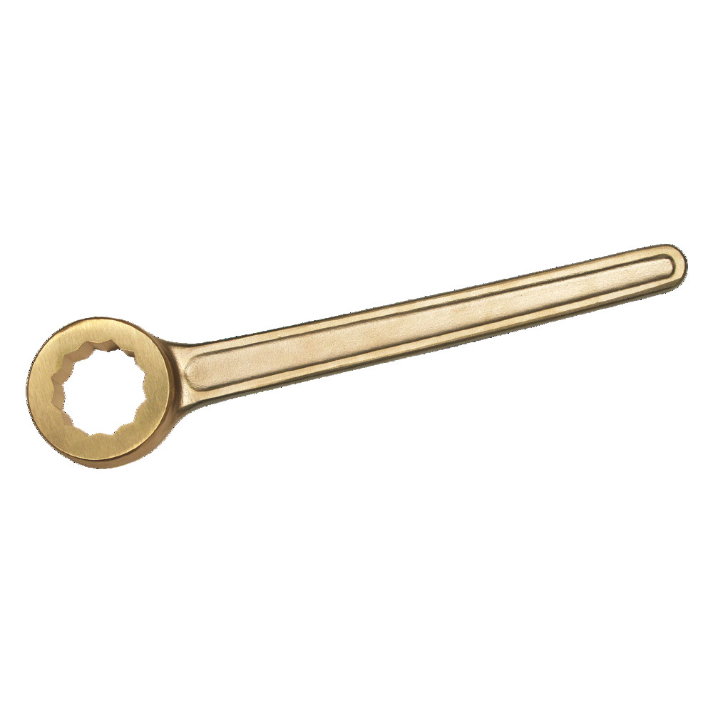 Einringschlüssel funkenfrei, 12-kant, ähnlich DIN 3111, 1/2"