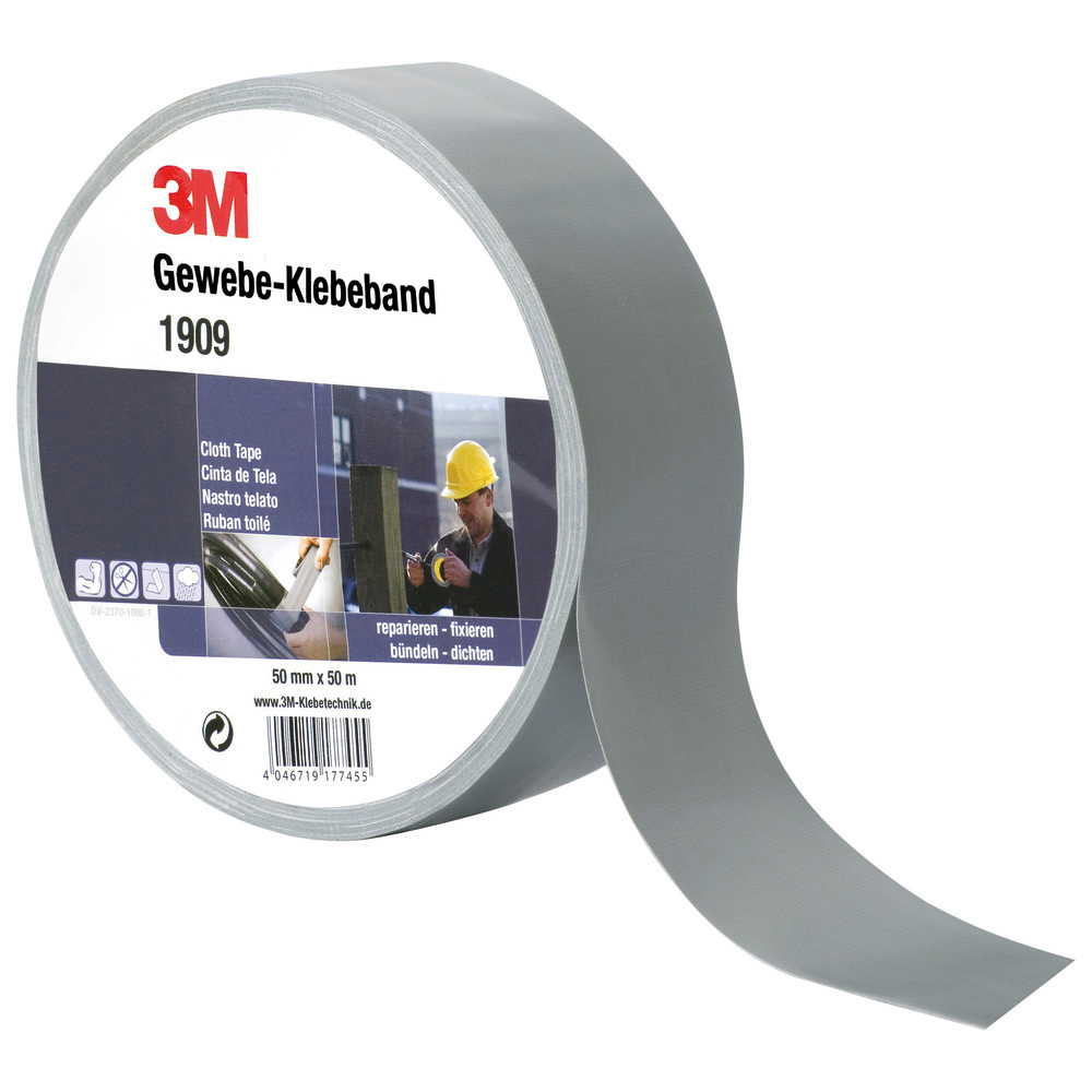 Gewebeband 2903 50 mmx50m silber
