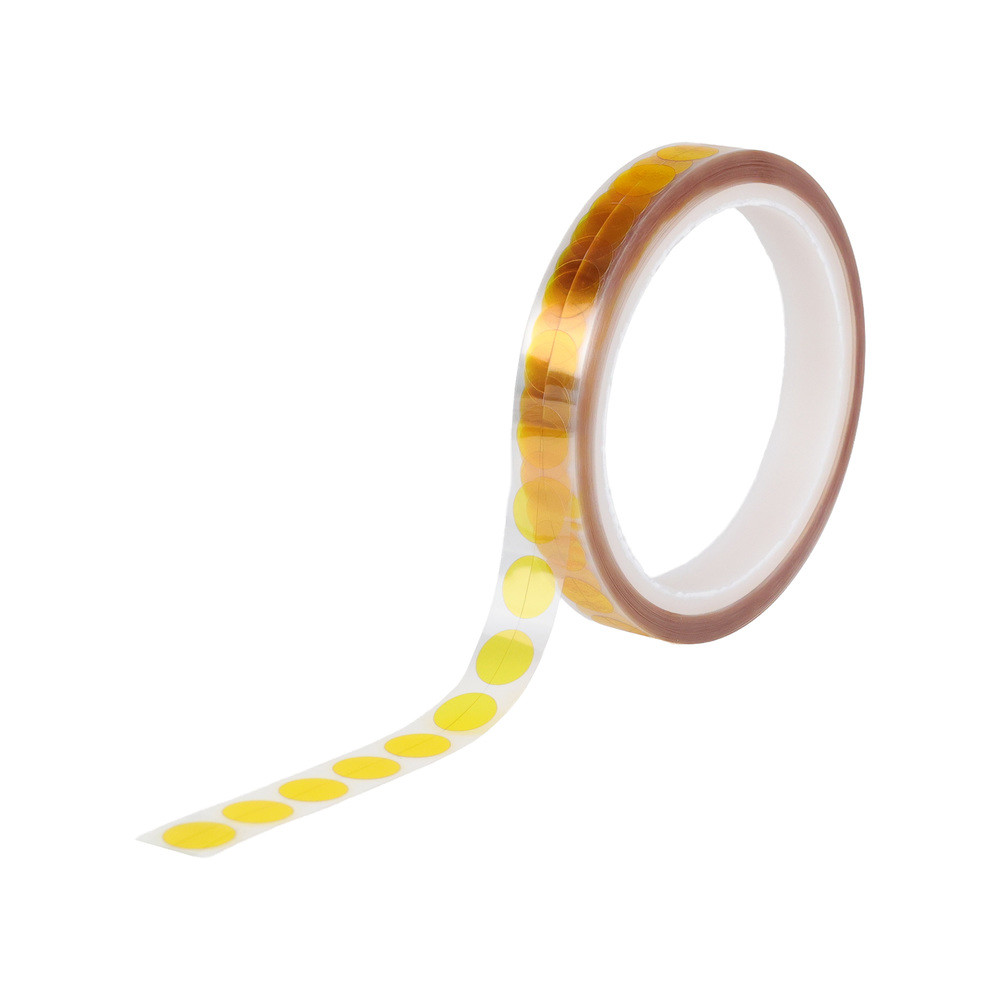 Polyimid-Klebepunkte, 1.000 St. auf Rolle, 12 mm