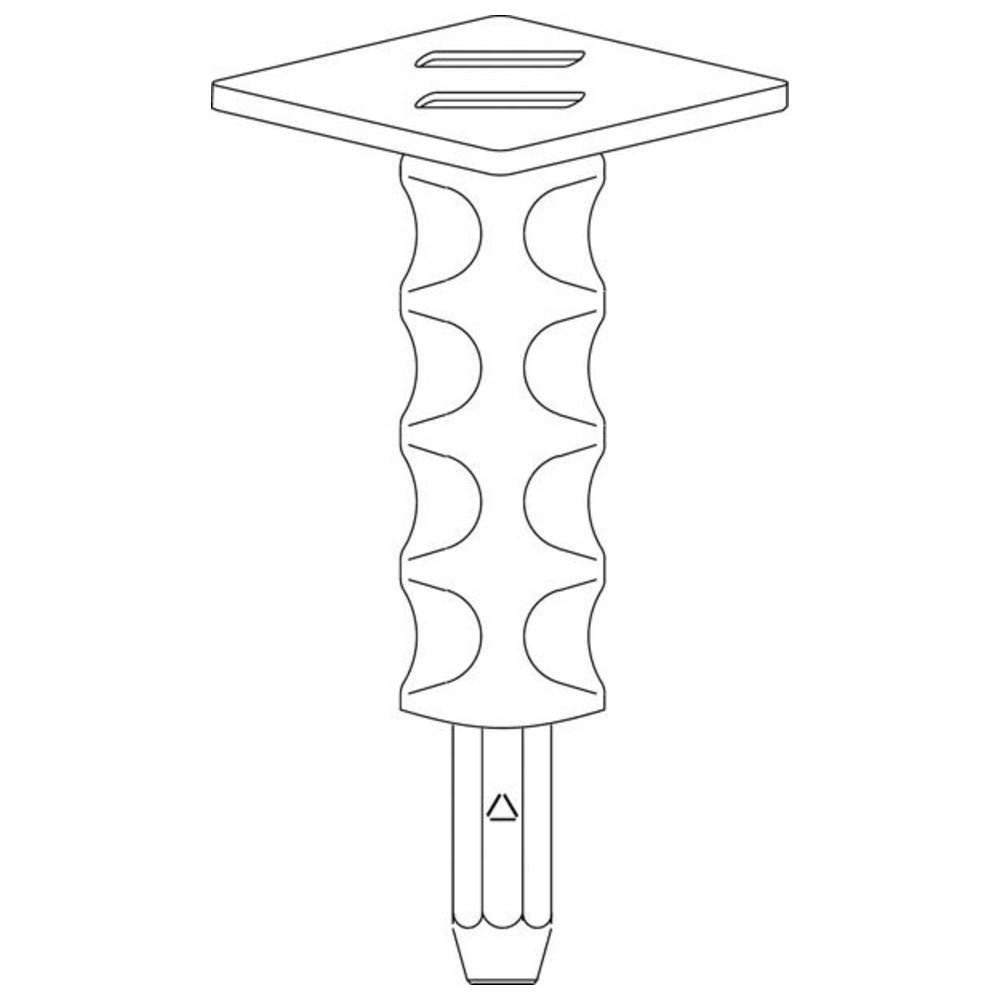 Fixpin Setzeisen schwarz, 20 x 170 DQ