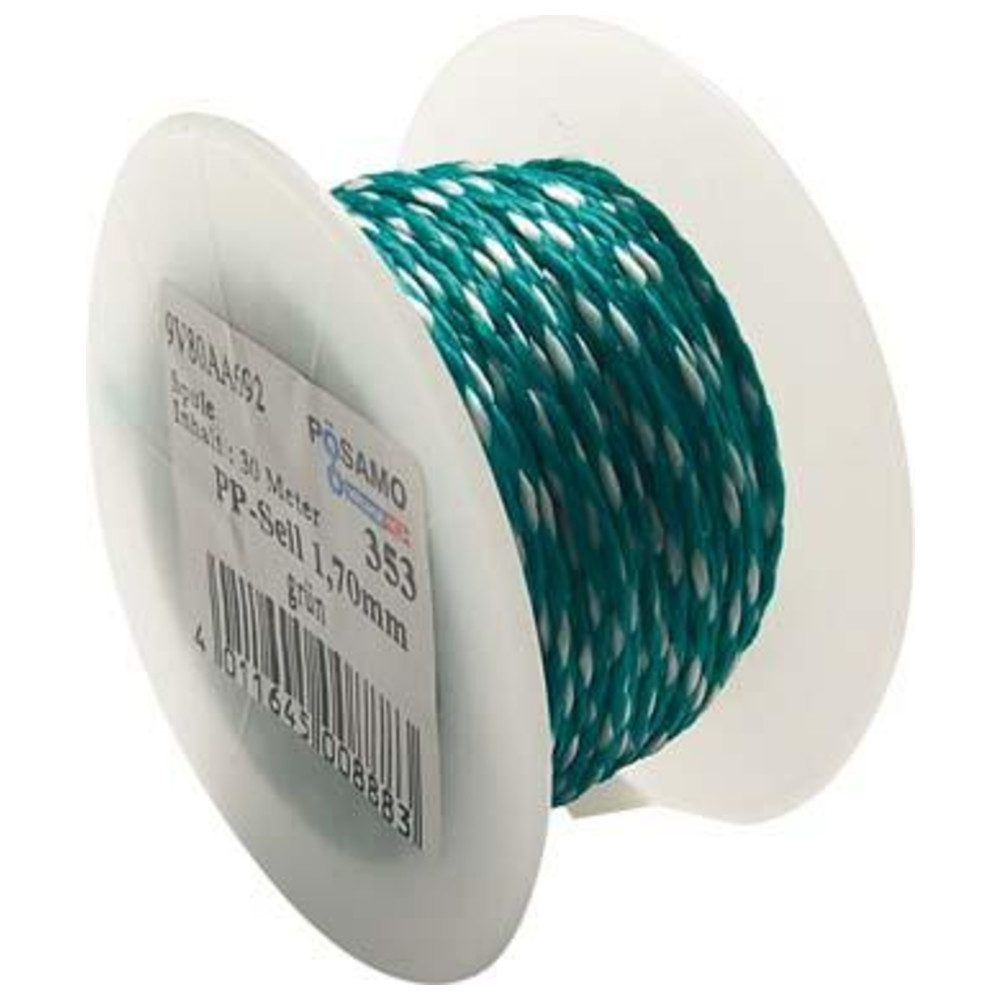 PP-Maurerschnur 2,0 mm rot/weiss Spule a 100 m