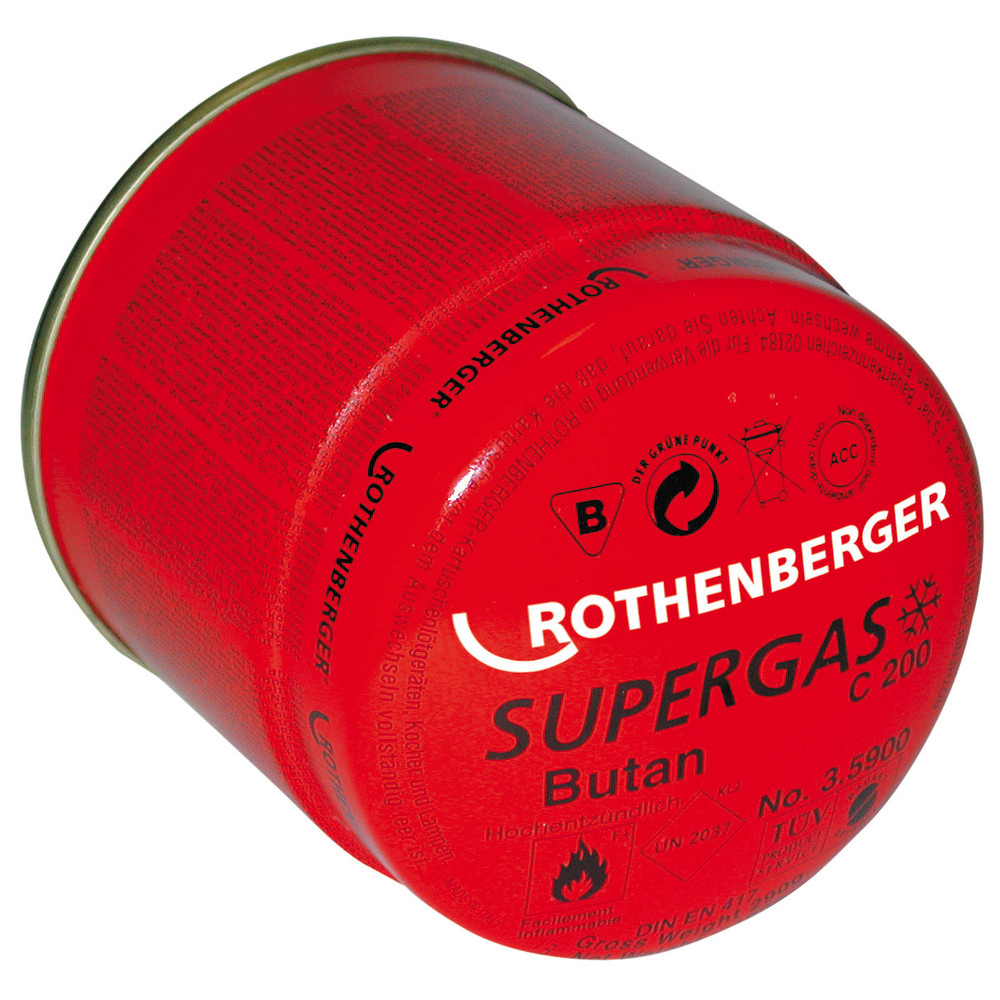 C200 Supergas - Für ROFLAME PIEZO 4 - Kartusche 330 ml
