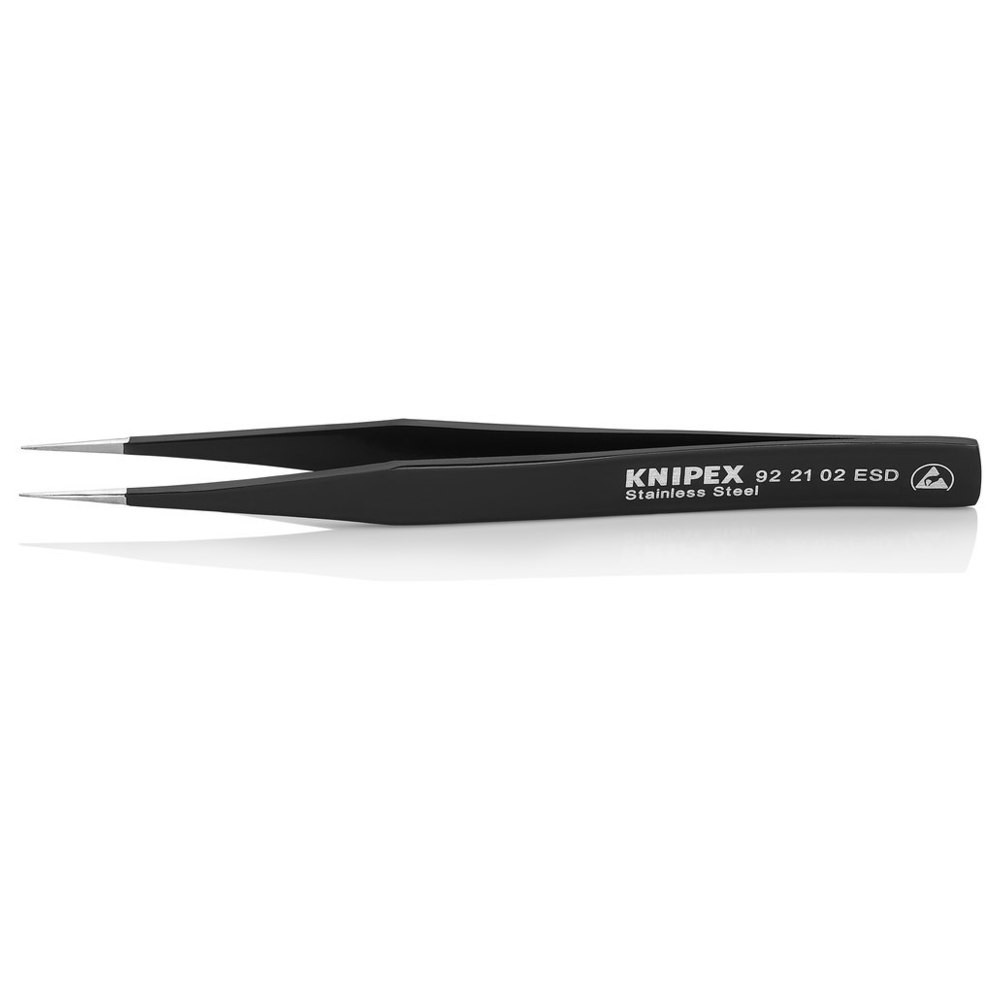 Universalpinzette ESD Edelstahl 92 21 02 ESD KNIPEX