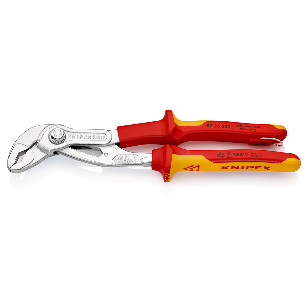 WP-Zange Cobra VDE 250mm m.Si-Öse Knipex