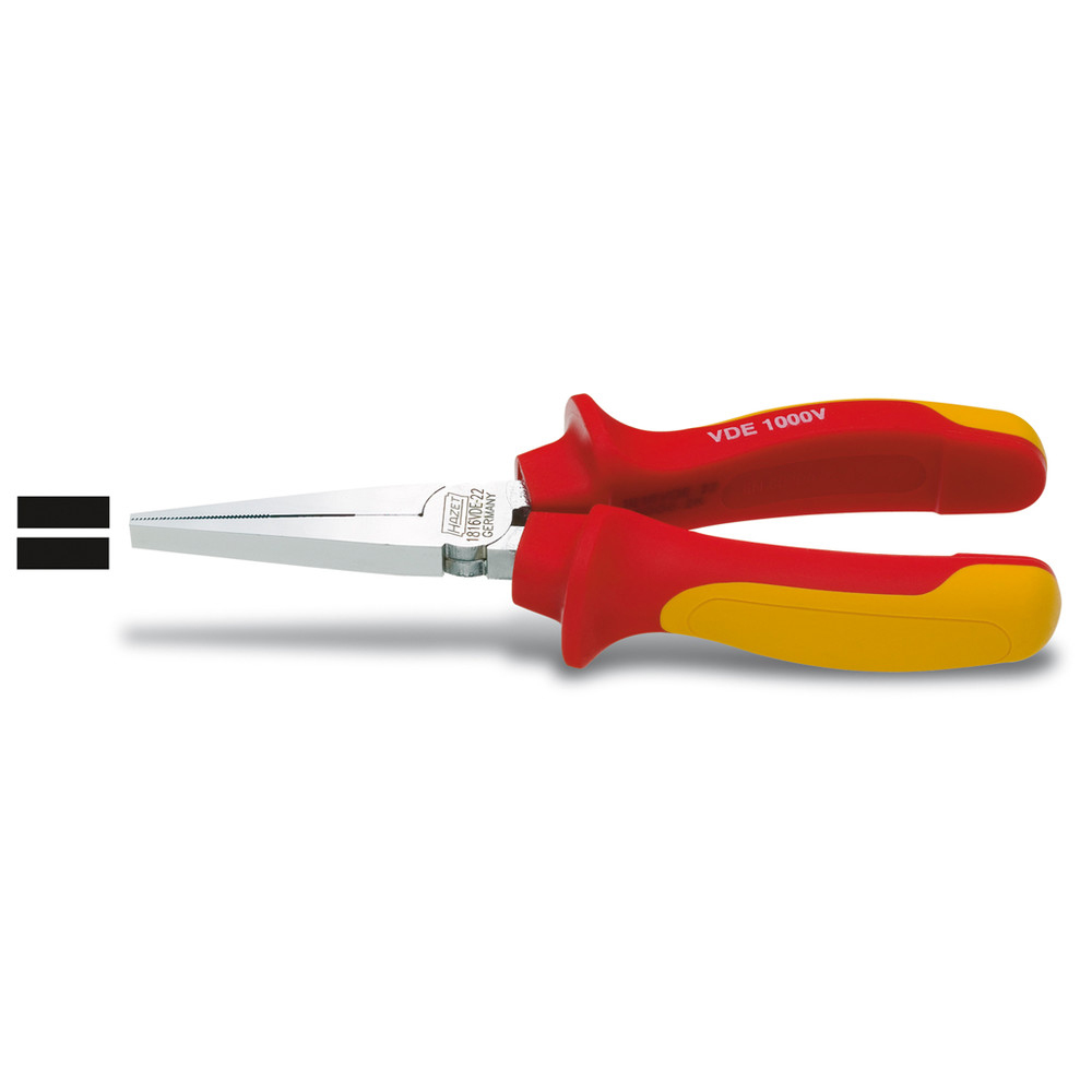 Flach-Zange VDE 1816VDE-22 - Gesamtlänge: 160 mm