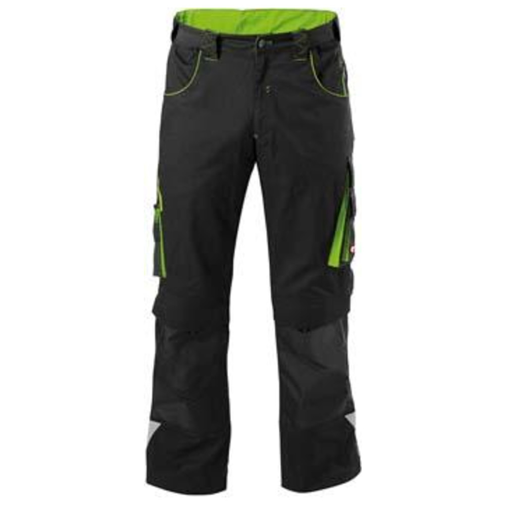 H-Bundhose 24, Black/lime green, Gr. 28