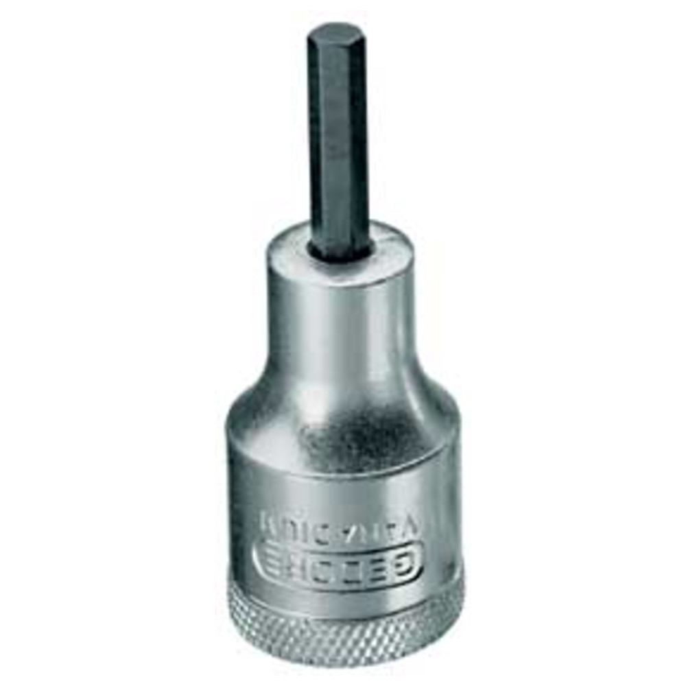 Steckschlüsseleinsatz 1/2", Innen-6-kant, 4 mm*