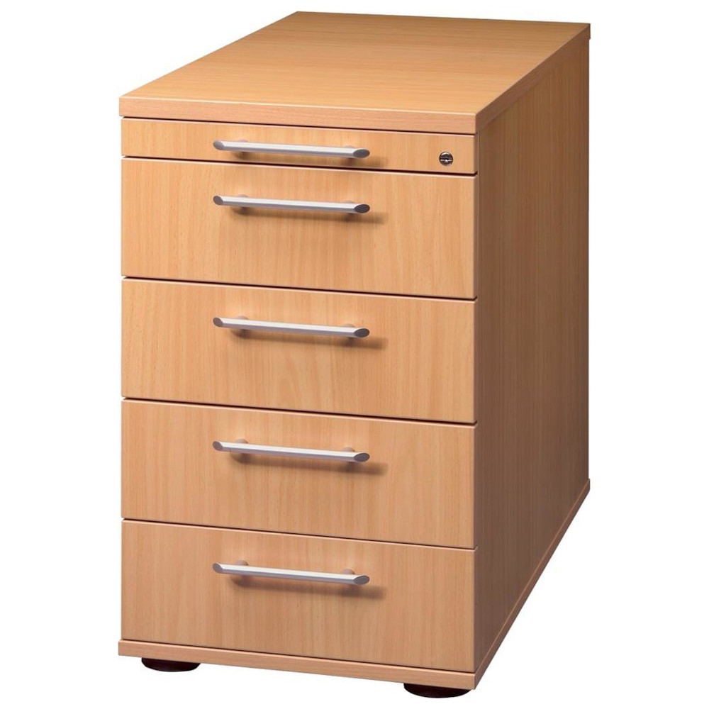 Standcontainer Nussbaum 4 Schübe