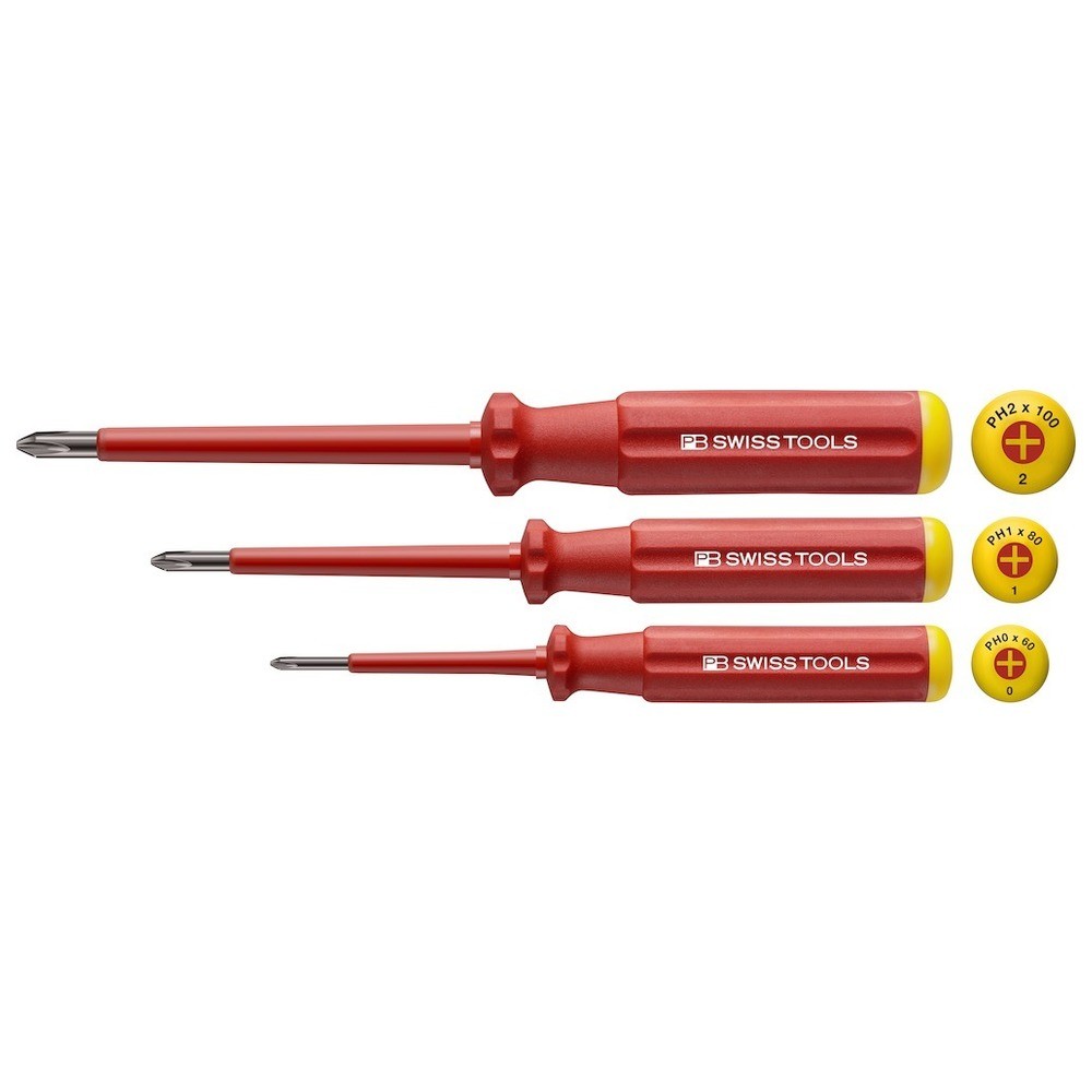 Schraubendreher-Satz VDE 3-teilig PH imKarton Classic PB Swiss Tools