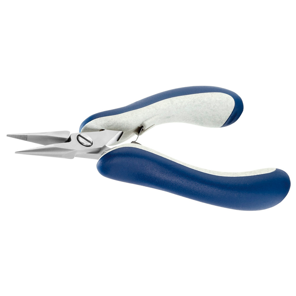 WETEC PRO Spitzzange, lang, Greifflächen geriffelt