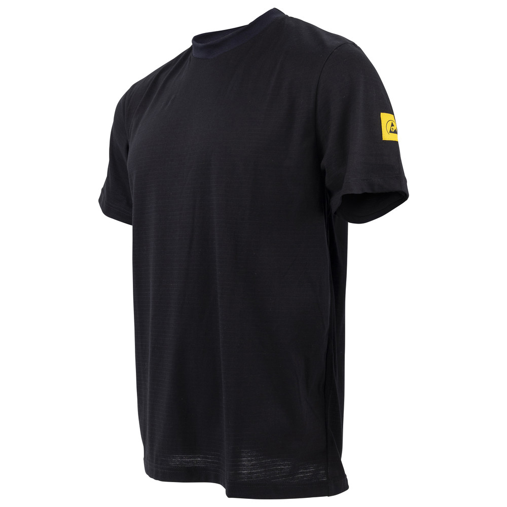 WETEC ESD-T-Shirt, M, schwarz, Bild 3