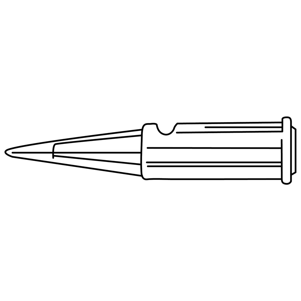 Lötspitze für Pyropen, 70 01 01/Ø 1,0 mm, Nadelform