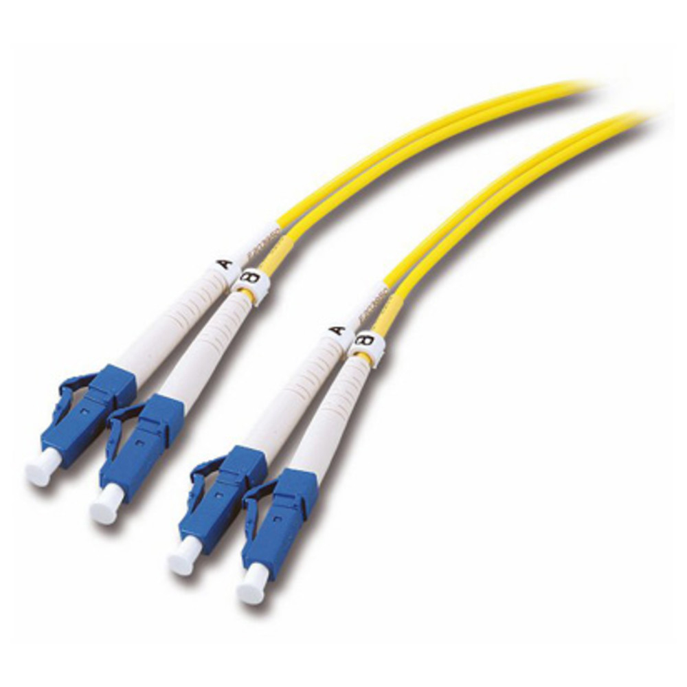 Patchkabel LWL, LC/LC 9/125µ, OS2, 2 m, gelb
