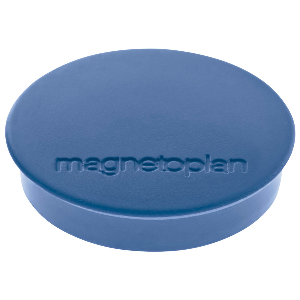 Magnet D30 mm, VE 10 Stück Haftkraft 700 g blau