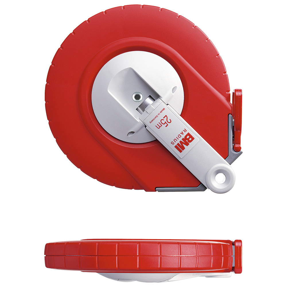 Kapselbandmaß Radius, 30 m, 13 mm, Maßanfang B
