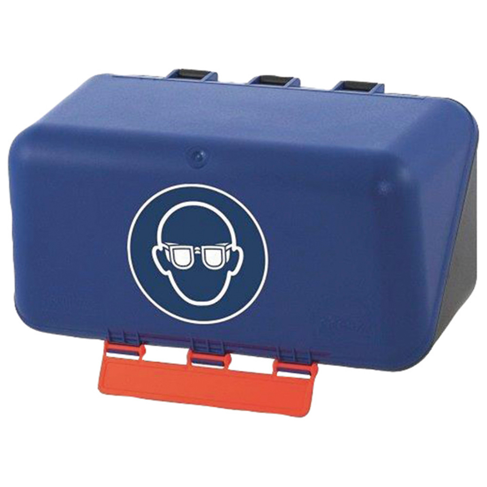 Aufbewahrungsbox SECU Mini Standard, für Augenschutz, blau