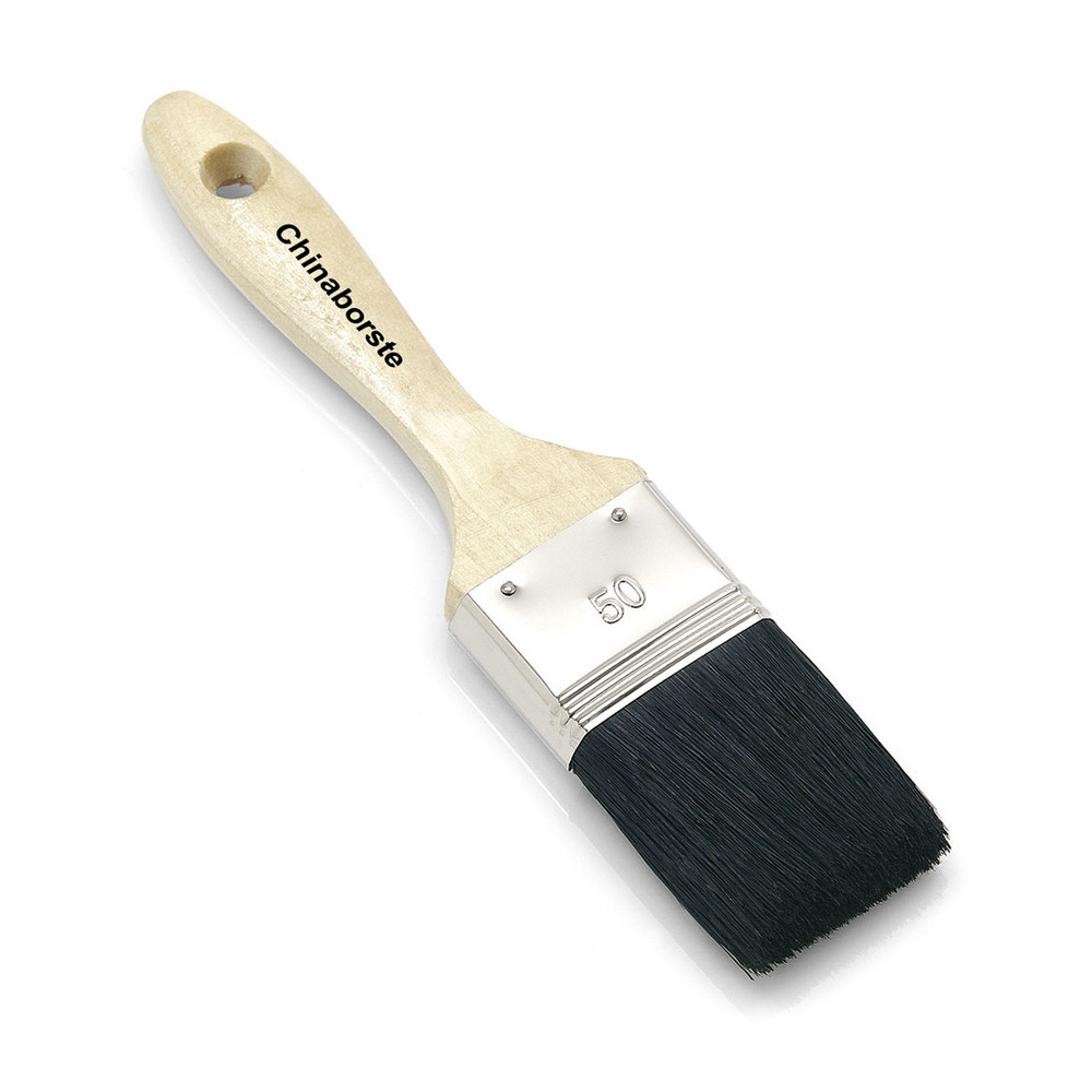 Maler-Lackierpinsel 10. Stärke, schwarze Borstenmischung, Größe 1 "