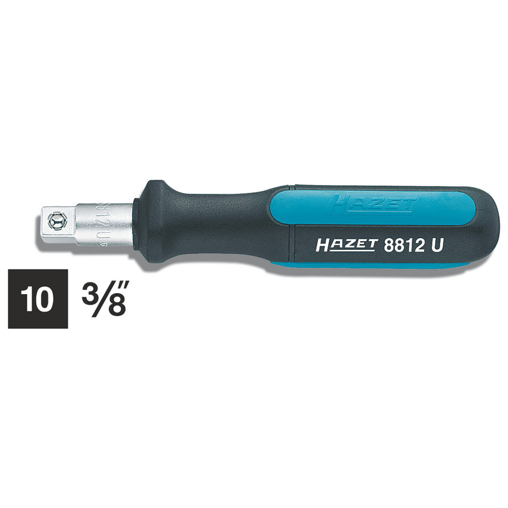 Steckgriff 8812U - Vierkant massiv 10 mm (3/8 Zoll)