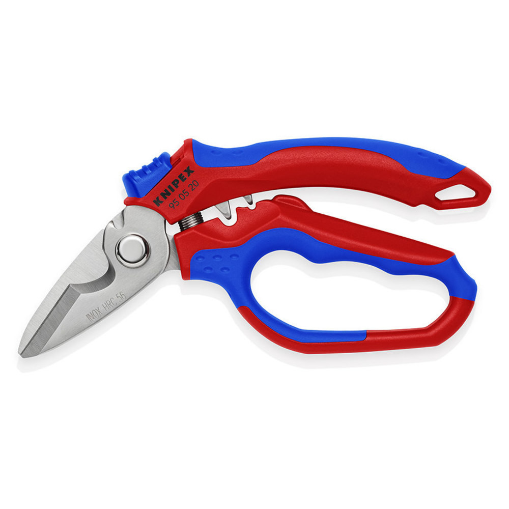 Elektriker-Schere 160mm abgewinkelt KNIPEX